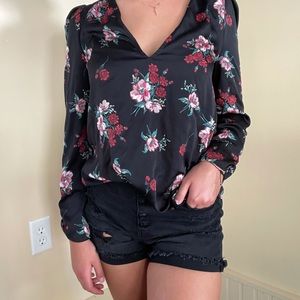 EXPRESS Floral Blouse
